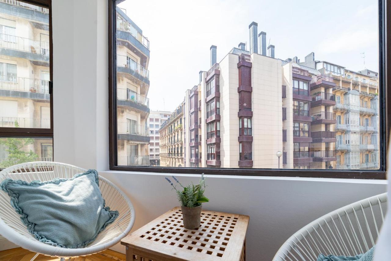 La Concha Cozy Balcony Apartment By Cisan Rentals San Sebastián Eksteriør bilde