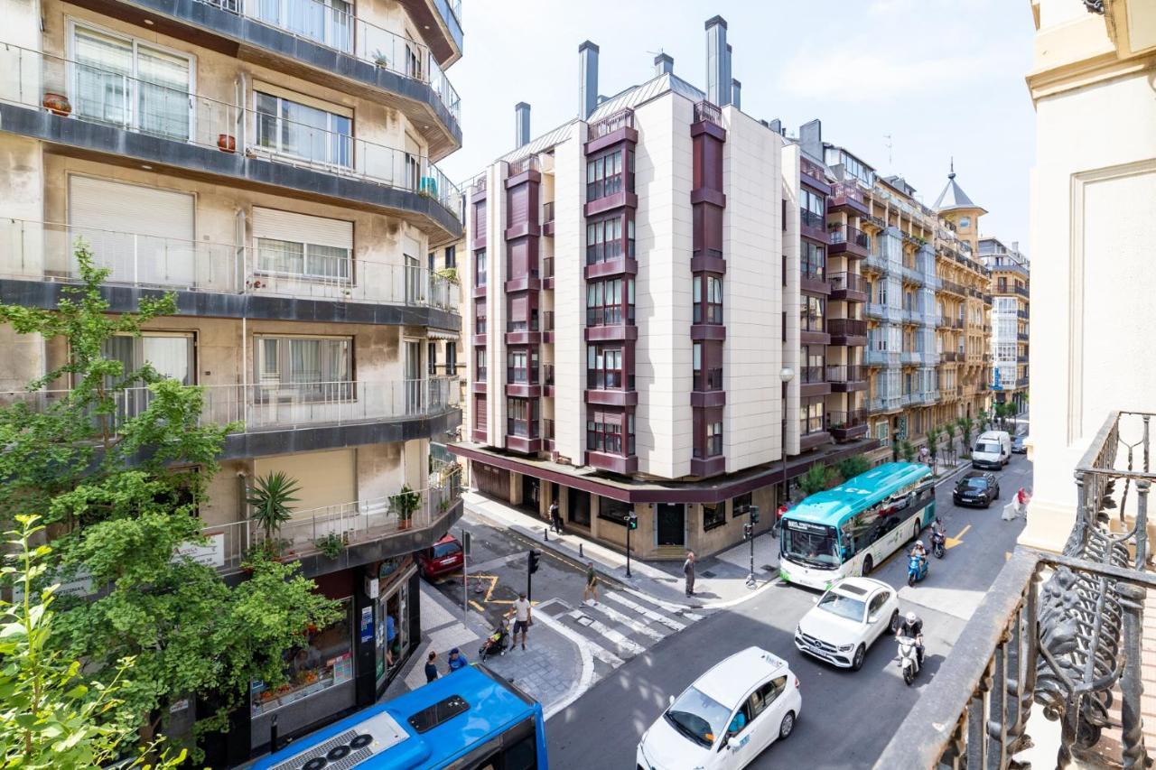 La Concha Cozy Balcony Apartment By Cisan Rentals San Sebastián Eksteriør bilde
